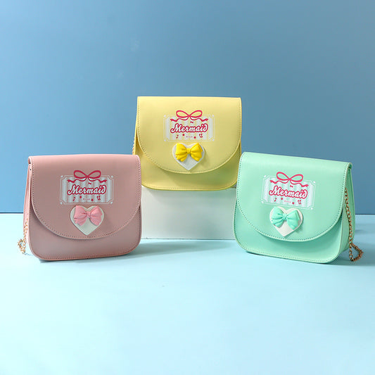 Sweet Candy Color Mermaid Cross-shoulder Bag