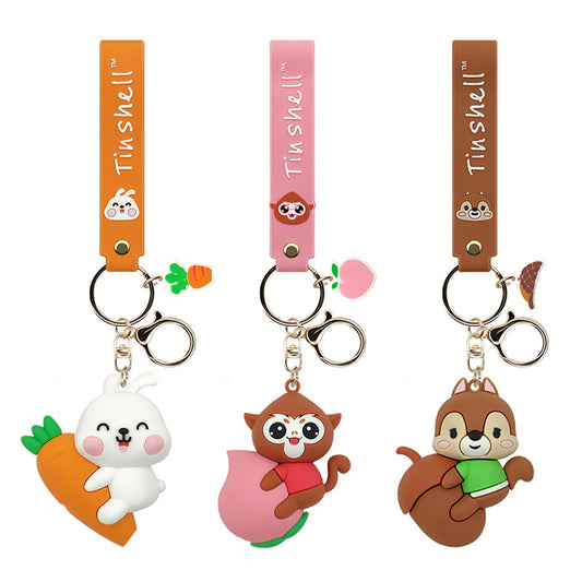 Greedy Animals Keychain