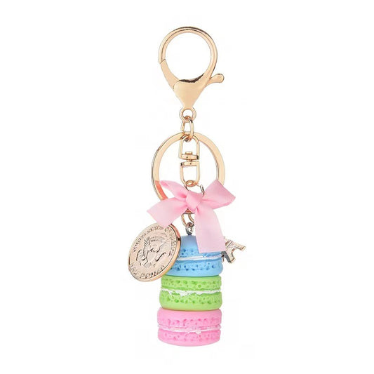 Delicate Macaron Keychain