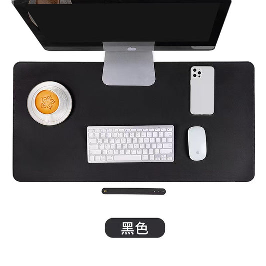 80*40cm Leather Black Mouse Pad